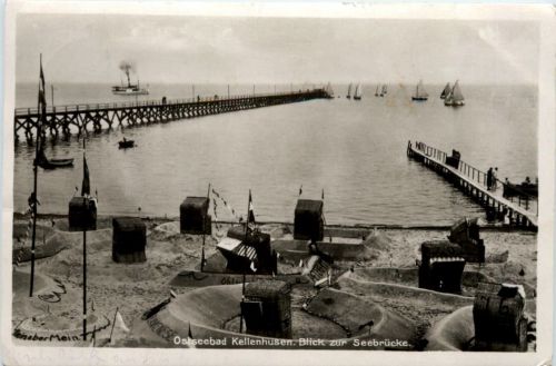 Seebad Kellenhusen, Blick zur Seebrücke