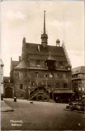 Pössneck, Rathaus