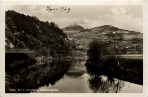 Kahla, Die Leuchtenburg
