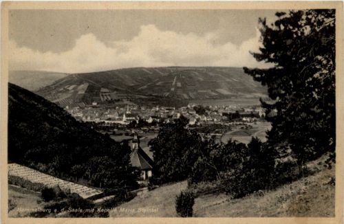 Hammelburg a.d. Saale mit Kapelle Maria Steintal