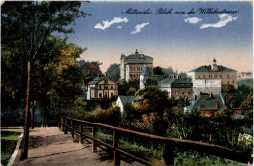 Mittweida, Blick von der Wilhelmstrasse