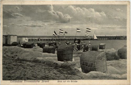 Timmendorfer Strand, Blick auf die Brücke