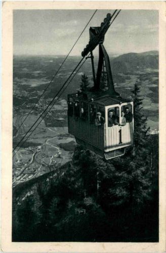 Raxbahn, Blick in das Tal Reichenau, Raxalpe