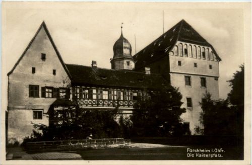 Forchheim, Die Kaiserpfalz