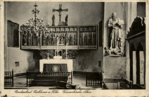Nordseebad Nieblum a. Föhr, Friesenkirche Altar
