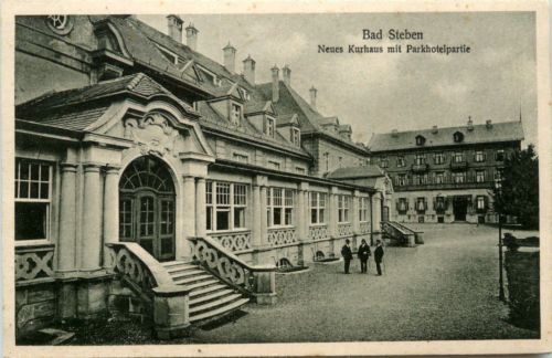 Bad Steben, Neues Kurhaus mit Parkhotelpartie