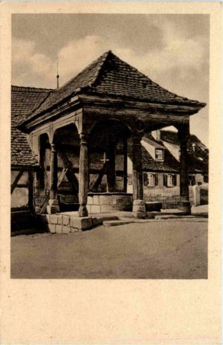 Höchstadt a.d. Aisch, Brunnen in Lonnerstadt
