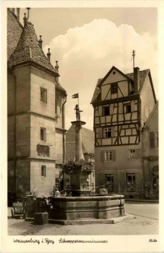 Weissenburg i. Bayern, Schweppermannsbrunnen