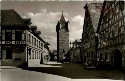 Herzogenaurach, Sparkasse und Fehnturm