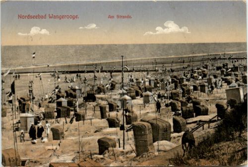 Wangerooge - Am Strande Feldpost Marine