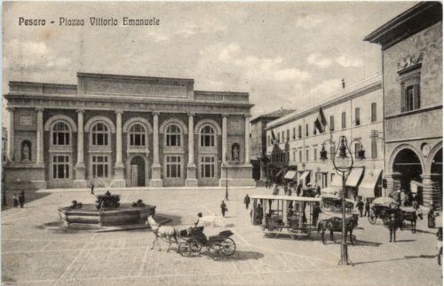 Pesaro - Piazza Vittorio Emanuele