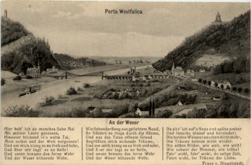Porta Westfalica - An der Weser