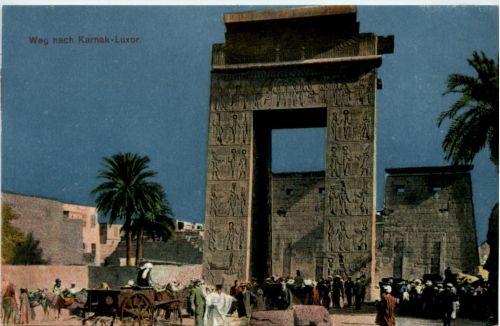 Luxor - Weg nach Karnak