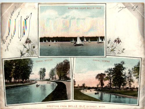Detroit - Greeting from Belle Isle