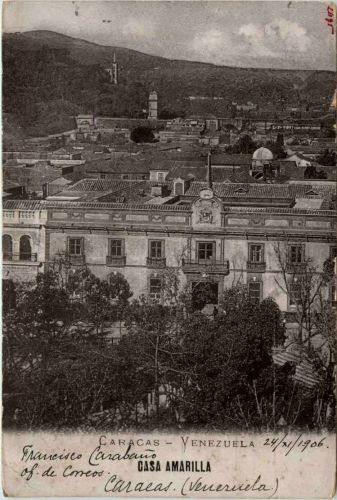 Venezuela - Caracas - Casa Amarilla