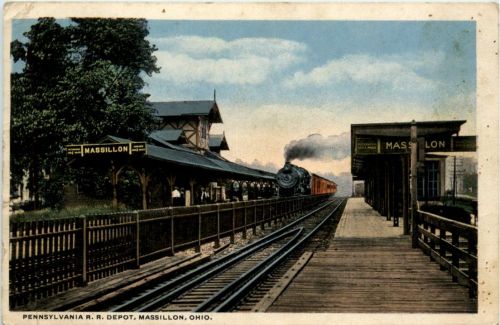 Massillon - Ohio - Pennsylvania Railway Depot
