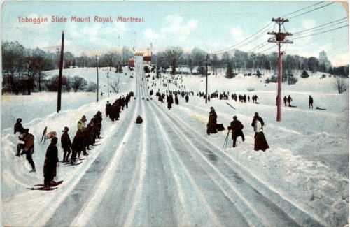 Montreal - Toboggan Slide Mount Royal