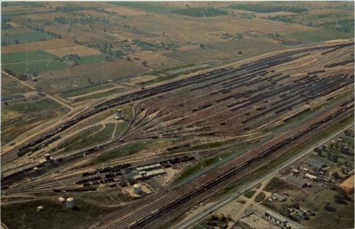 Electronic Railroad Yards Elkhart - Indiana