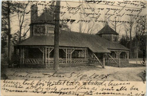 Rustic Pavillion in Forest Park Springfield - Massachusets