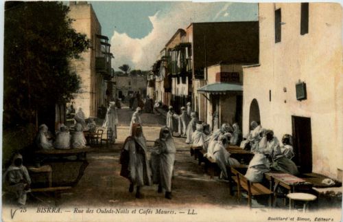 Kriegsgefangenen Sendung Biskra - Ausk. für Auswanderung 1916 - Feldpost