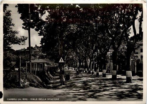 Carsoli - Viale Della Stazione - 3. Reich Feldpost