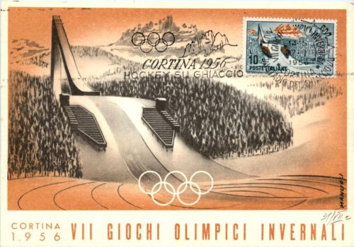 Cortina d Ampezzo - VII Giochi Olimpici invernali 1956 - Olympia