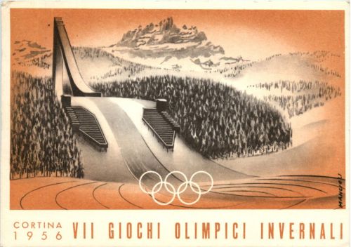 Cortina d Ampezzo - VII Giochi Olimpici invernali 1956 - Olympia