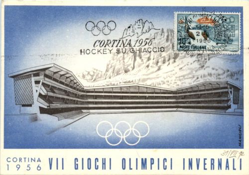 Cortina d Ampezzo - VII Giochi Olimpici invernali 1956 - Olympia