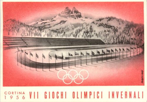 Cortina d Ampezzo - VII Giochi Olimpici invernali 1956 - Olympia