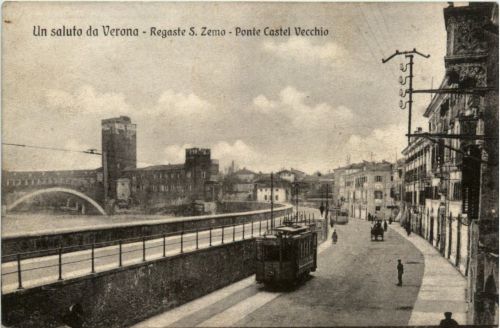 Un saluto da Verona - Regaste S Zemo - Tramway