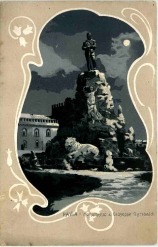 Pavia - Monumento a Giuseppe Garibaldi