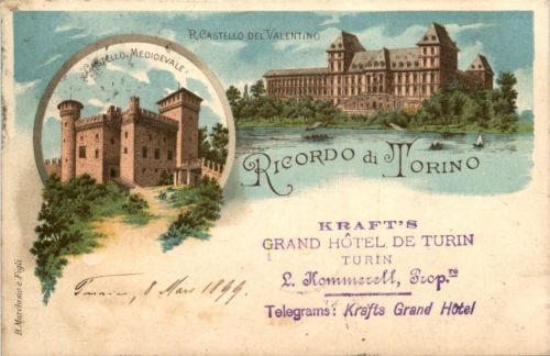 Ricordo di Torino - Castello del Valentino
