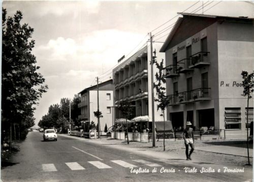 Tagliata di Cervia - Viale Sicilia e PEnsioni