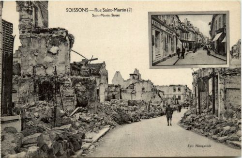 Soissons - Rue Saint Martin