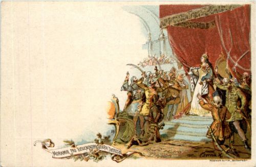 Hungary - Moriamur pro Rege Nostra Maria Theresia - Ganzsache - Litho