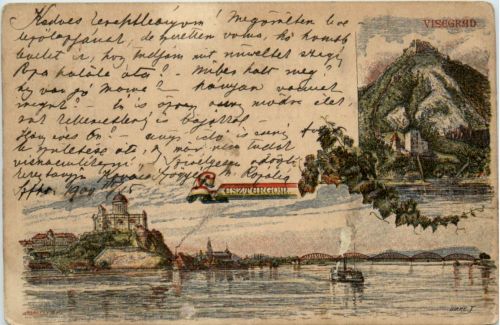 Visegrad - Esztergom - Litho - Ganzsache