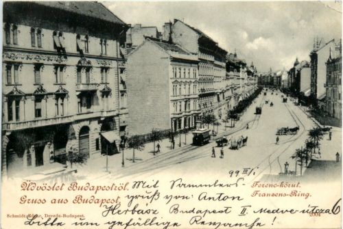 Gruss aus Budapest - Franzens Ring