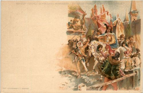 Rakoczy Ferencz - Litho - Ganzsache