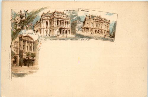 Budapest - Litho - Ganzsache