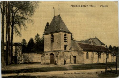 Plessis-Brion - L Eglise - Feldpost No 21