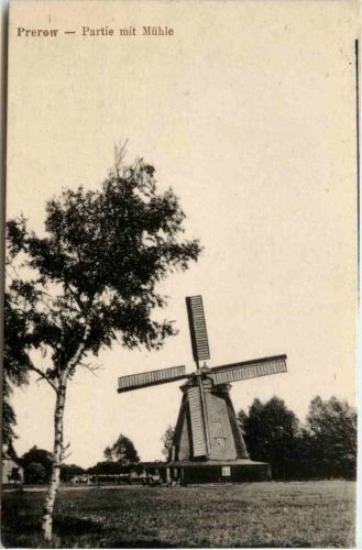 Ostseebad Prerow - Partie mit Mühle