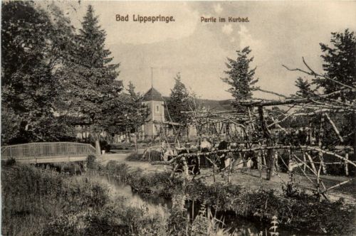 Bad Lippspringe - Partie im Kurbad