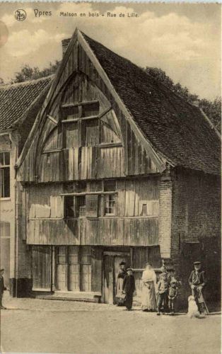 Ypres - Maison en bois Rue de Lille