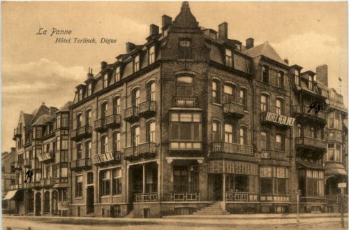 La Panne - Hotel Terlinck - Digue