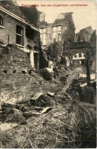 Zonnebeke - Von Engländern zerschossen