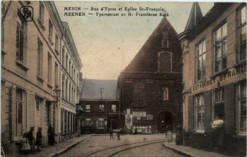 Menin - Meenen - Ypernstraat - Feldpost