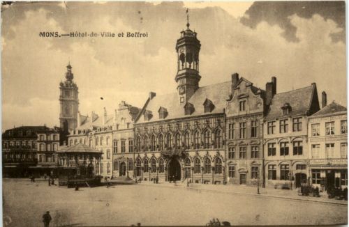 Mons - Hotel de Ville et Beffroi