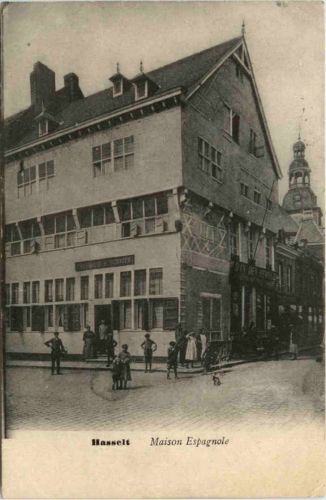 Hasselt - Maison Espagnole - Feldpost LAndsturm Inf. Batl Leipzig