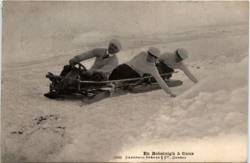 En Bobsleigh a Caux