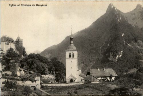 Eglise et Chateau de Gruyeres